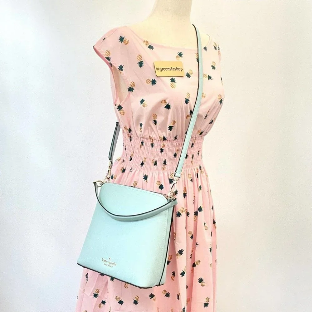 Kate spade Purse & wallet  Darcy Black Small Bucket Bag Crossbody blue - Picture 3 of 11